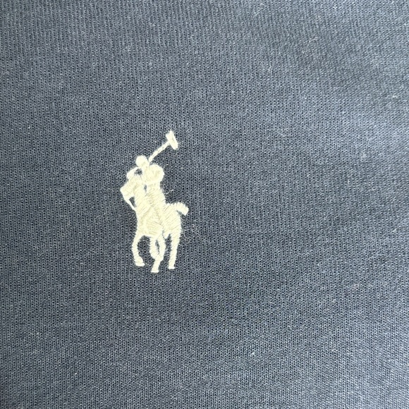 Polo Ralph Lauren Mens L Double-Knit Bomber Jacket Aviator Navy - Picture 10 of 11